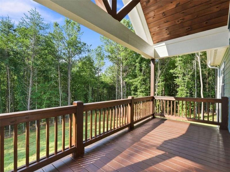 Exterior details and patio area of a home in , Talking Rock (Image 4).