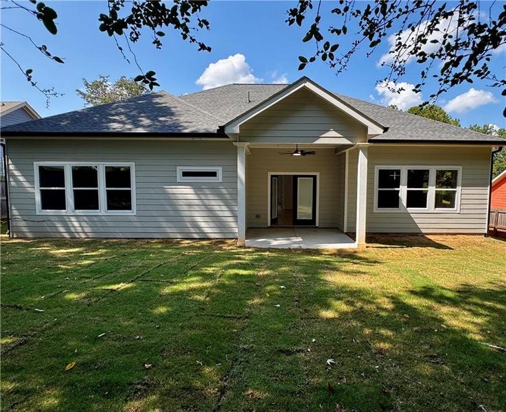 Exterior details and patio area of a home in , Lithonia (Image 4).