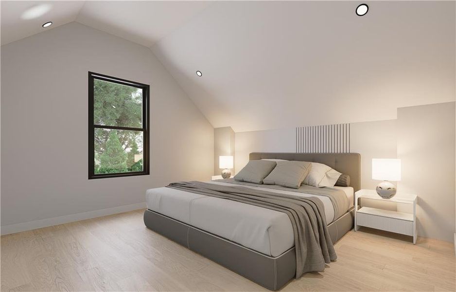 Furnished interior view inside a new home in , Sugar Hill (Image 31).