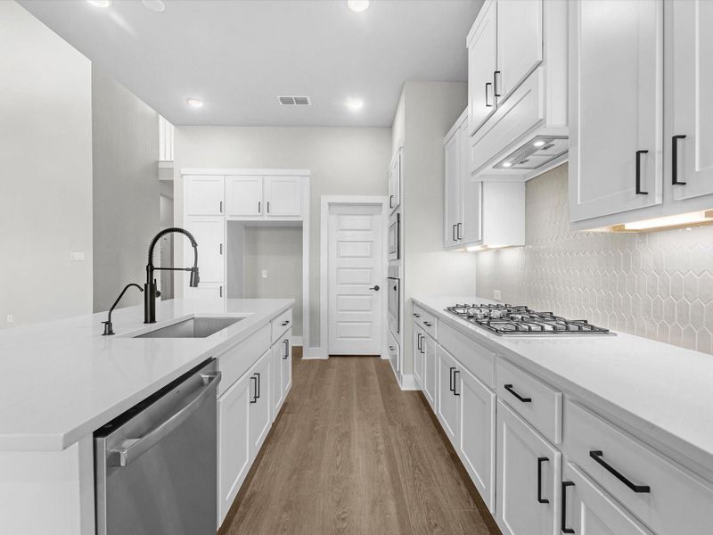 Furnished interior view inside a new home in Trillium, Richmond (Image 10).