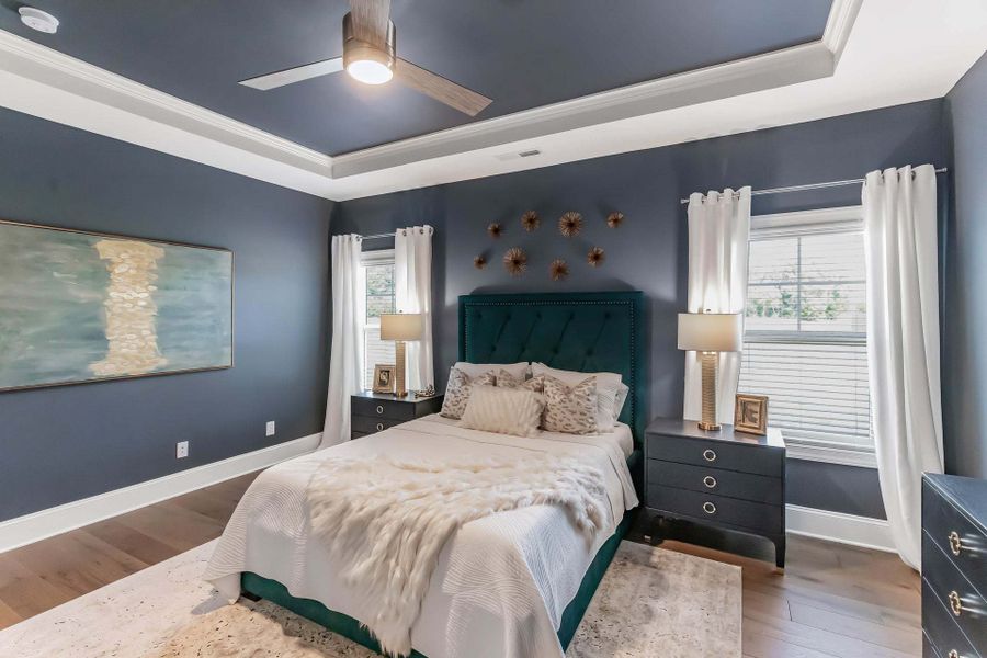 Representative furnished interior of a home built from the Carver by Caviness & Cates Communities in Maggie Way, Wendell (Image 71).
