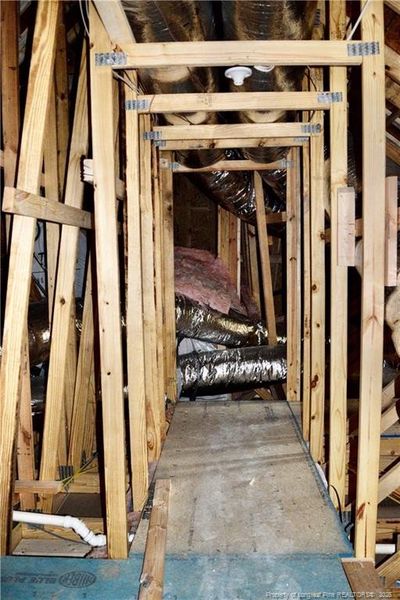 2nd floor attic access
