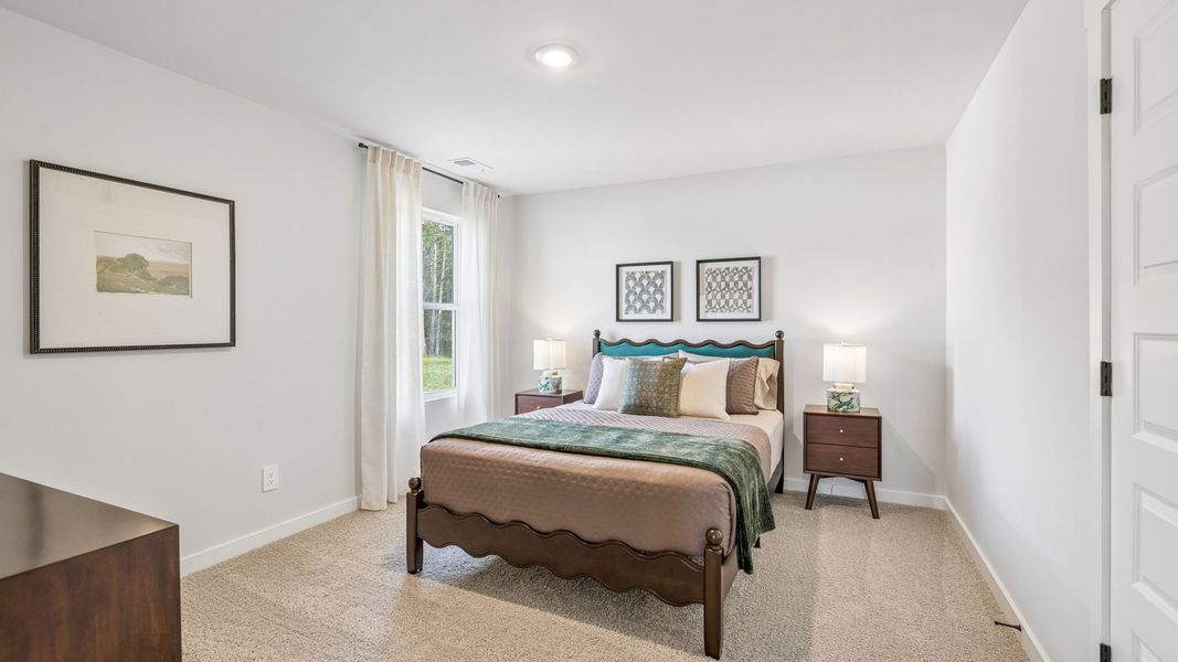 Representative furnished interior of a home built from the Manning by D.R. Horton in Reserve at Hickory Ridge, Columbia (Image 59).