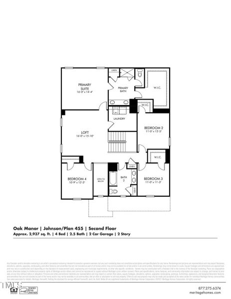 Floor plan 2nd Floor