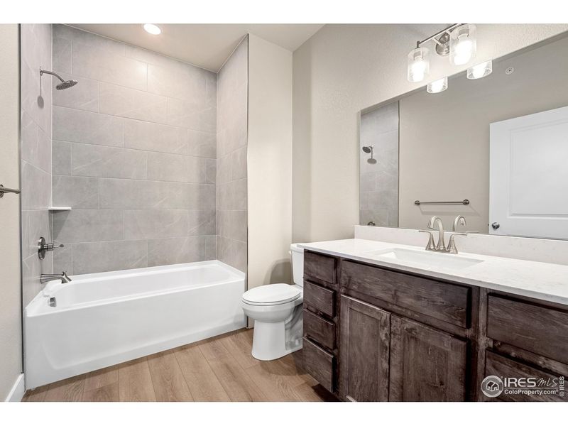 Furnished interior view inside a new home in Northfield - The Flats, Fort Collins (Image 5).