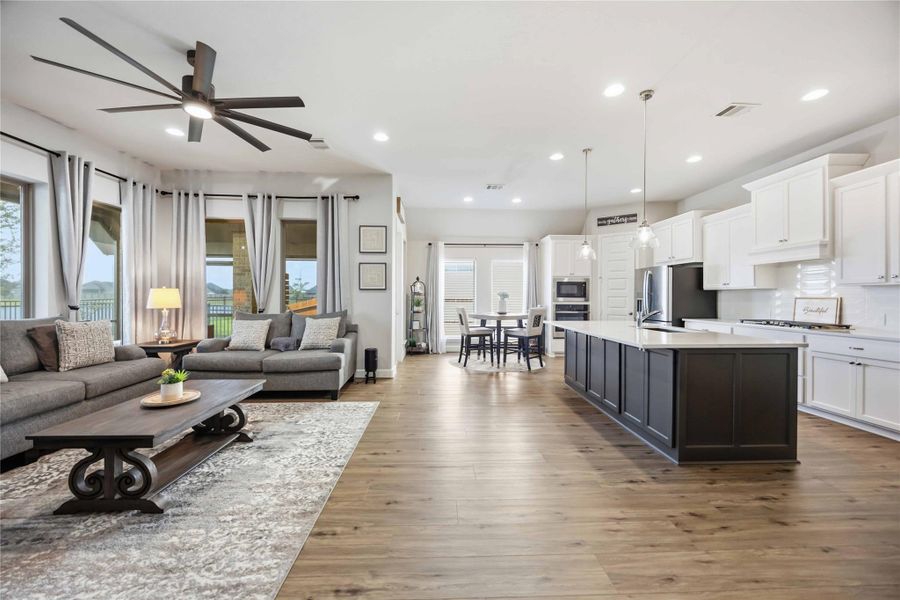Furnished interior view inside a new home in , Manvel (Image 11). Furnished interior view inside a new home in , Manvel (Image 11).