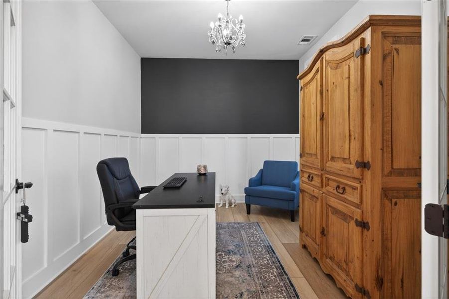 Furnished interior view inside a new home in , Hoschton (Image 12).