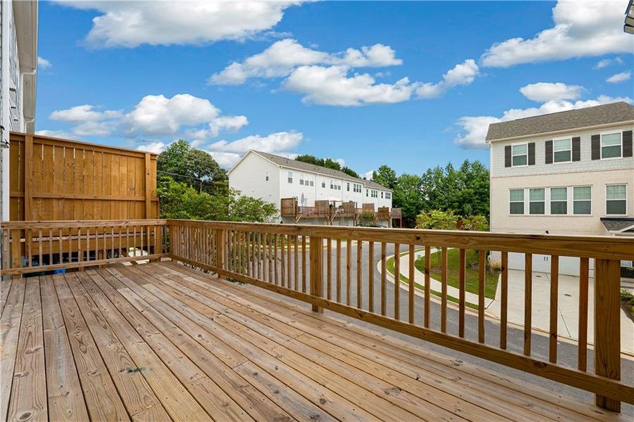 Exterior details and patio area of a home in , Tucker (Image 3).