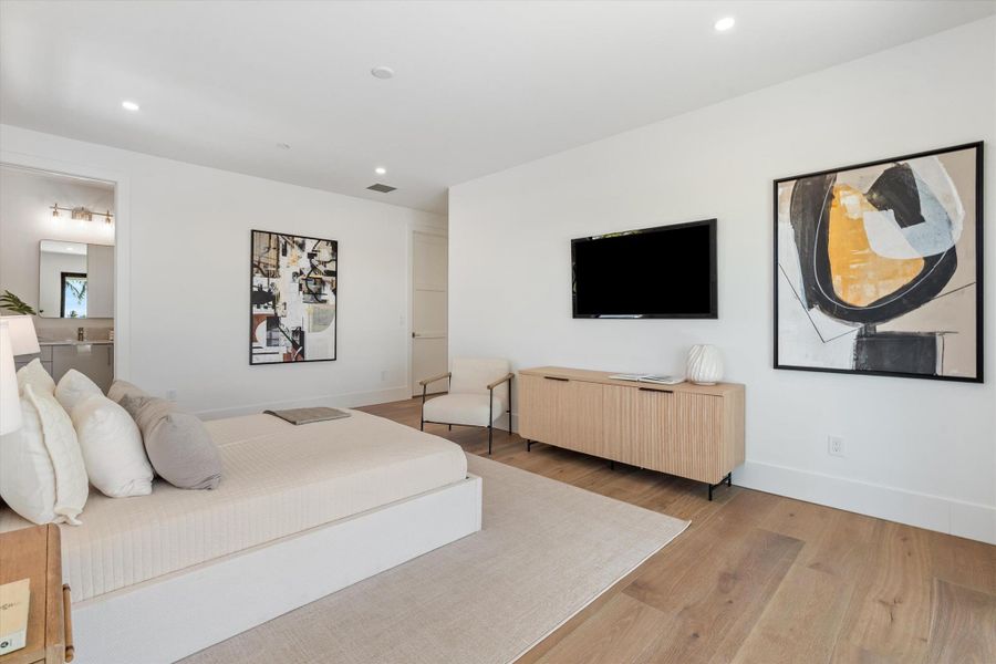 Furnished interior view inside a new home in , West Palm Beach (Image 37).