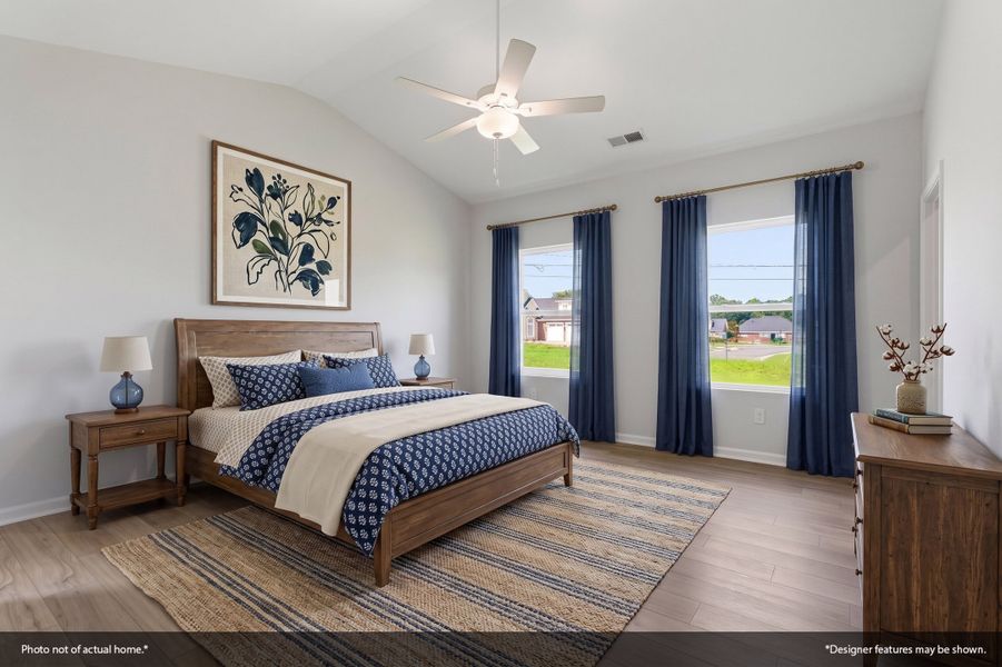 Furnished interior view inside a new home in Hidden Springs, Lexington (Image 6).