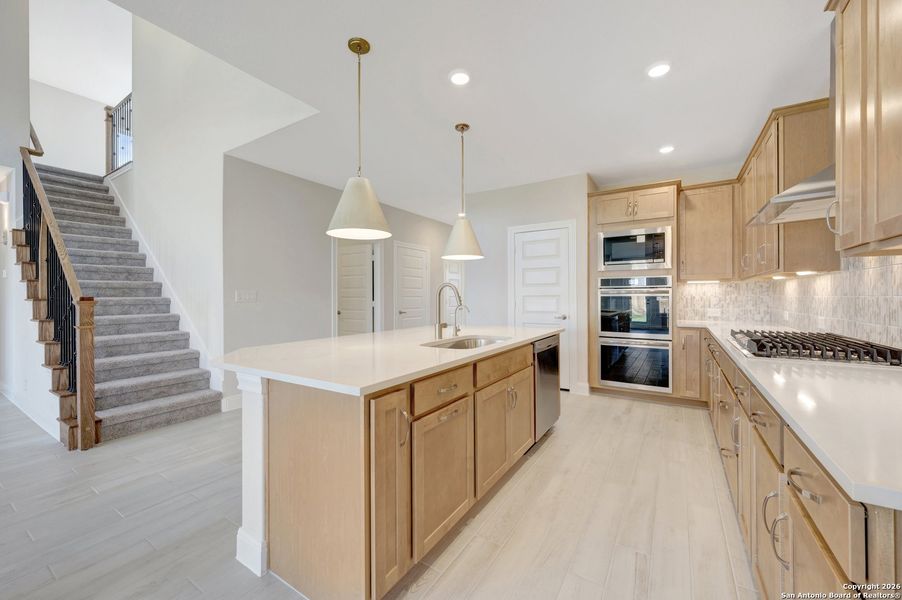Furnished interior view inside a new home in Davis Ranch 50', San Antonio (Image 11).