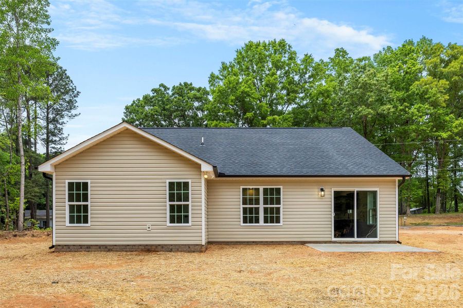 Exterior details and patio area of a home in , Albemarle (Image 3).