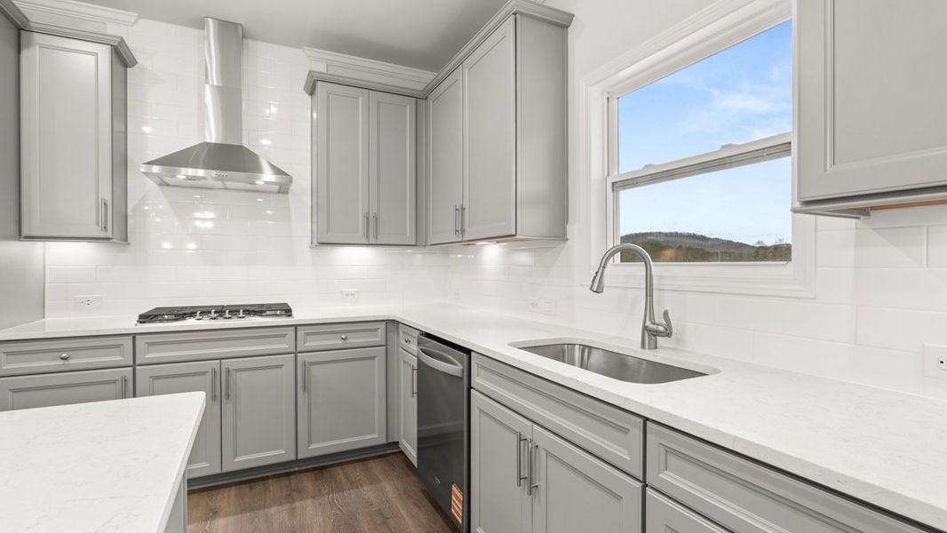 Representative furnished interior of a home built from the Westerly by D.R. Horton in Thalley Creek Estates, Cumming (Image 5).