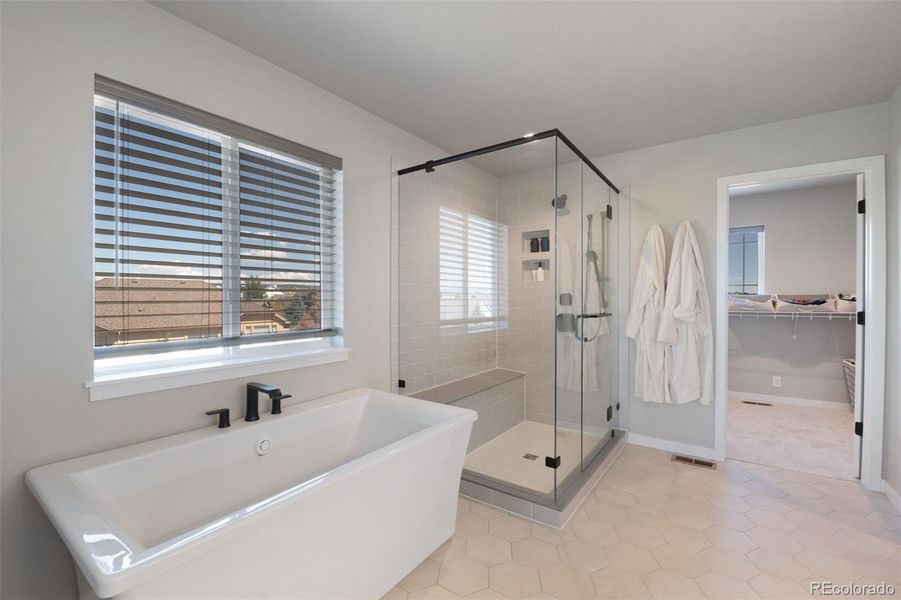 Furnished interior view inside a new home in , Colorado Springs (Image 27).