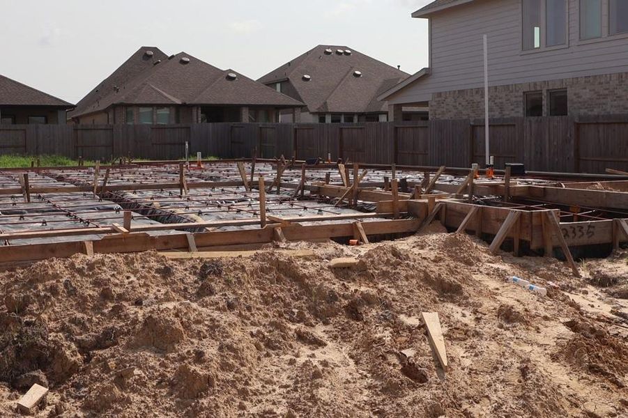 Every foundation at DWH is engineered and it’s inspected three times! We do not do “batch” testing.  Rest easy knowing your foundation comes with a 10 year warranty.