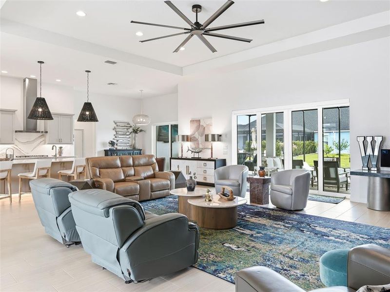 Furnished interior view inside a new home in , The Villages (Image 11). Furnished interior view inside a new home in , The Villages (Image 11).