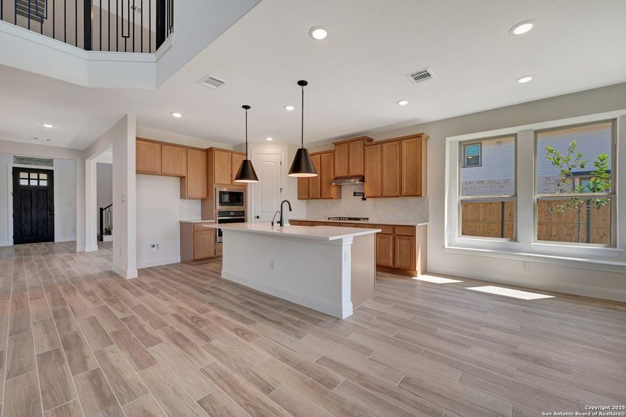 Furnished interior view inside a new home in Everly Estates, San Antonio (Image 3). Furnished interior view inside a new home in Everly Estates, San Antonio (Image 3).