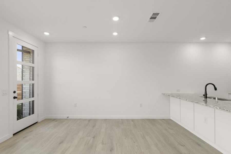 Spacious, unfurnished interior of a new home in Ten Mile Creek, Celina (Image 23). Spacious, unfurnished interior of a new home in Ten Mile Creek, Celina (Image 23).