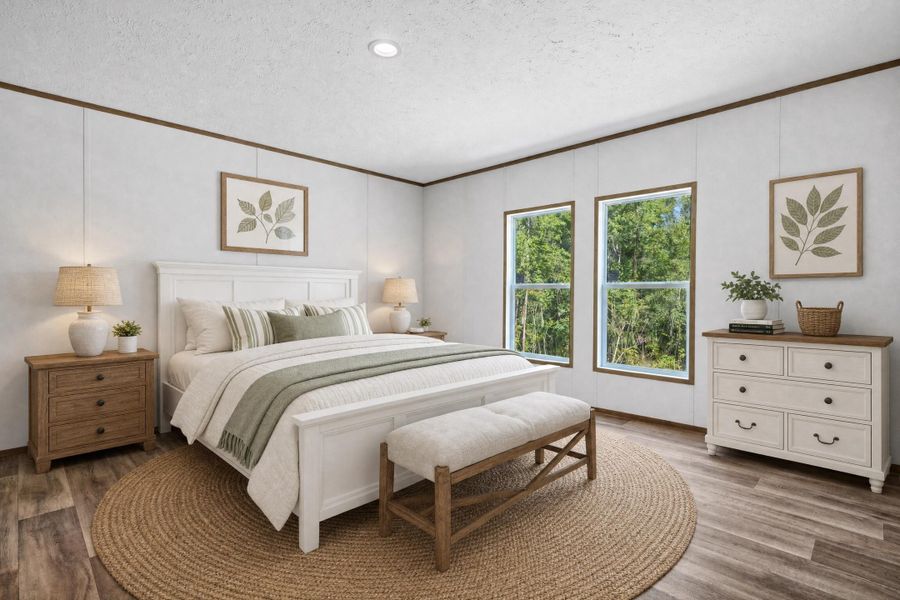 Furnished interior view inside a new home in , Walterboro (Image 4).