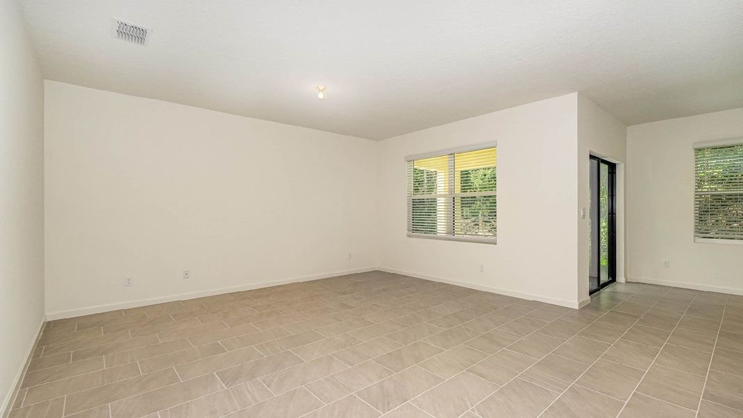 Representative unfurnished interior of a home built from the Aria by D.R. Horton in Cypress Bay West, Palm Bay (Image 11). Representative unfurnished interior of a home built from the Aria by D.R. Horton in Cypress Bay West, Palm Bay (Image 11).