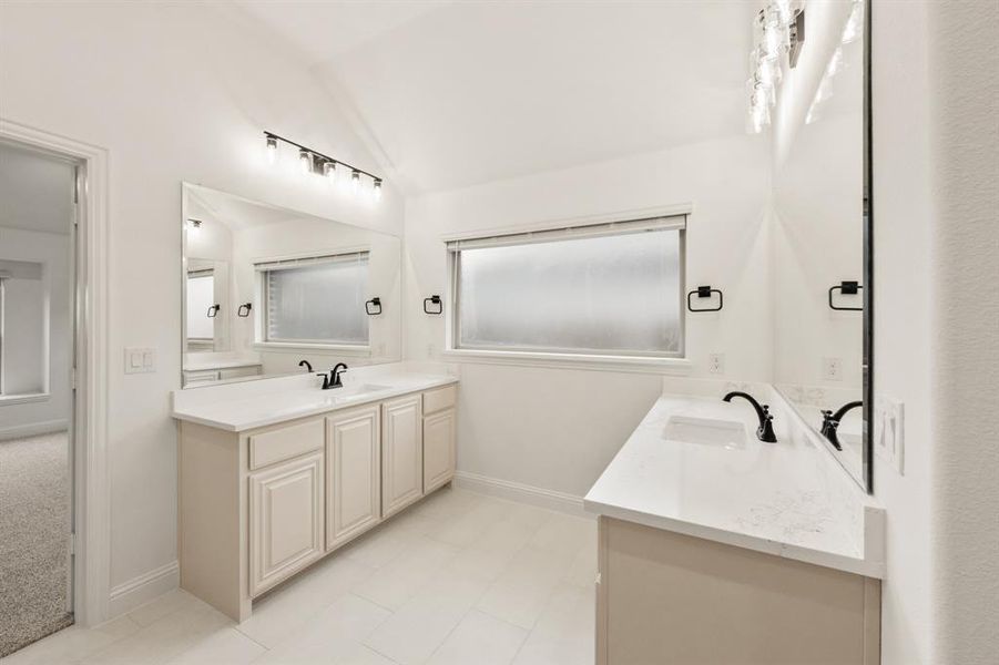 Furnished interior view inside a new home in Villages of Hurricane Creek, Anna (Image 10).