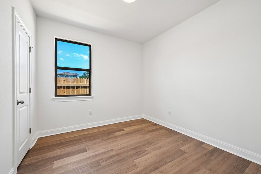Spacious, unfurnished interior of a new home in Sage Hollow, Kyle (Image 16). Spacious, unfurnished interior of a new home in Sage Hollow, Kyle (Image 16).