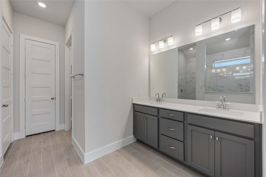 Furnished interior view inside a new home in Sunterra, Katy (Image 9). Furnished interior view inside a new home in Sunterra, Katy (Image 9).