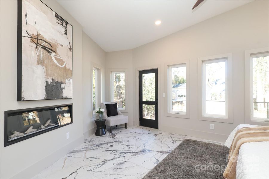 Furnished interior view inside a new home in , Charlotte (Image 34).
