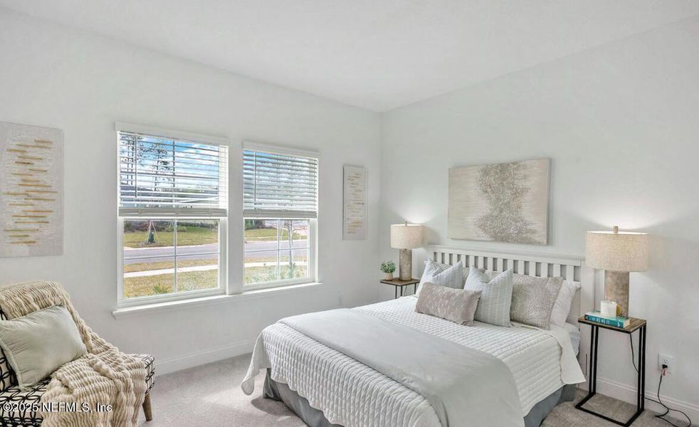 Furnished interior view inside a new home in Edenbrooke at Hyland Trail | 55+: Edenbrooke at Hyland Trail 60s, Green Cove Springs (Image 10).