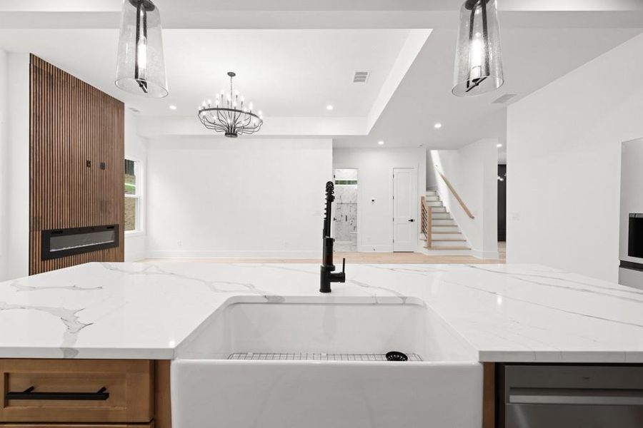 Furnished interior view inside a new home in , Winder (Image 37).