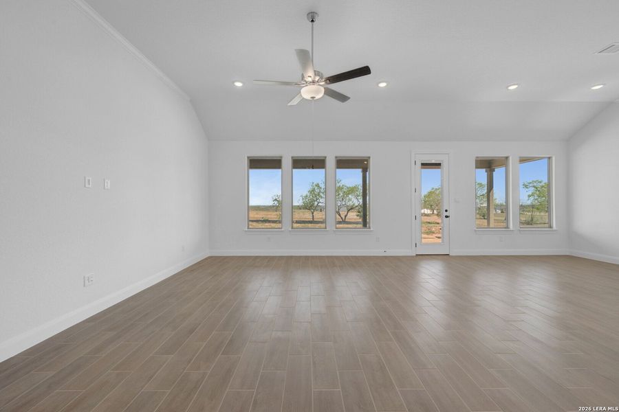 Spacious, unfurnished interior of a new home in Preserve at Annabelle Ranch, San Antonio (Image 42).