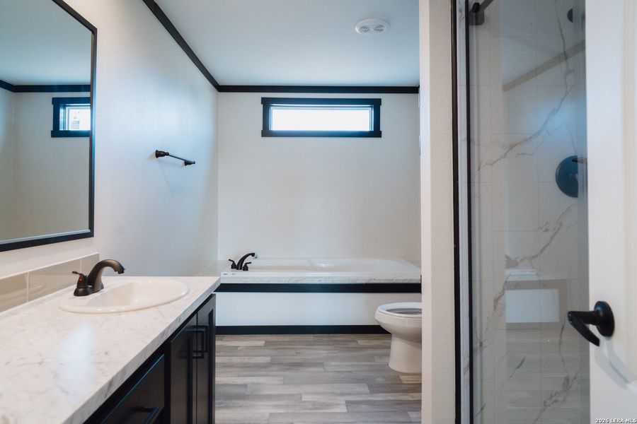 Furnished interior view inside a new home in , San Antonio (Image 13).