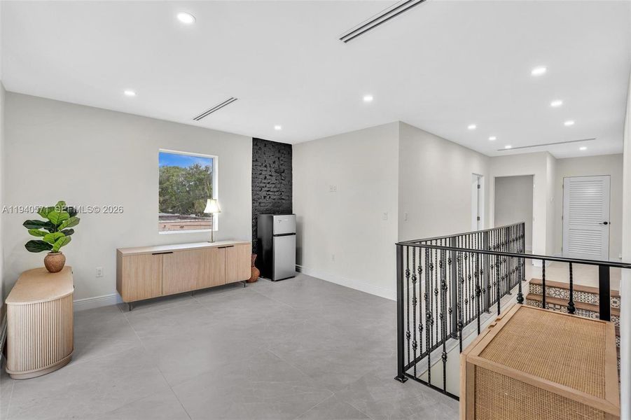 Furnished interior view inside a new home in , Miami (Image 40).