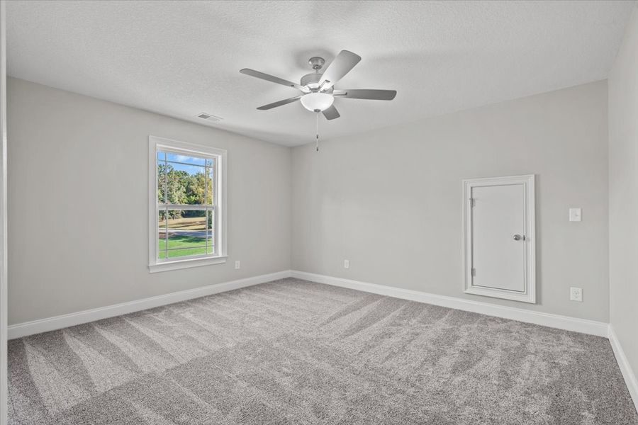 Representative unfurnished interior of a home built from the Enory by Enchanted Homes in Messer Farms, Inman (Image 34). Representative unfurnished interior of a home built from the Enory by Enchanted Homes in Messer Farms, Inman (Image 34).