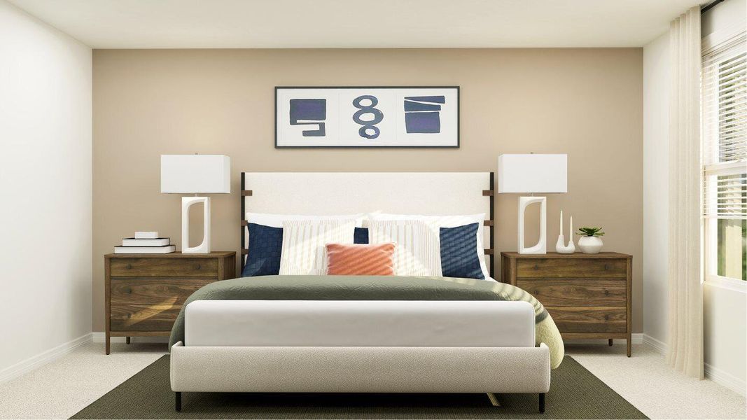 Furnished interior view inside a new home in Brystol at Wylder: The Arbor Collection, Port St. Lucie (Image 7).