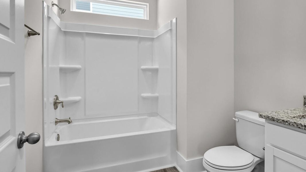 Furnished interior view inside a new home in Indigo Preserve, Leland (Image 10).