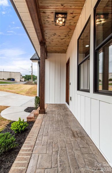 Exterior details and patio area of a home in , Concord (Image 3). Exterior details and patio area of a home in , Concord (Image 3).