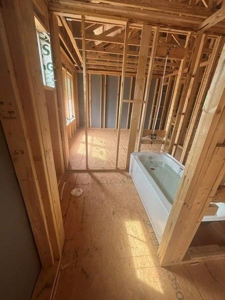 In-progress construction of a new home in Edenglen, Buford, GA (Image 28).