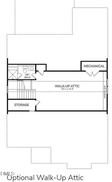 Walk-up Attic