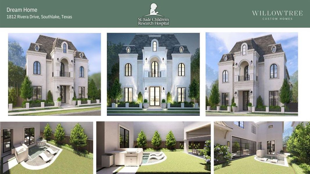 Exterior details and patio area of a home in , Southlake (Image 3).