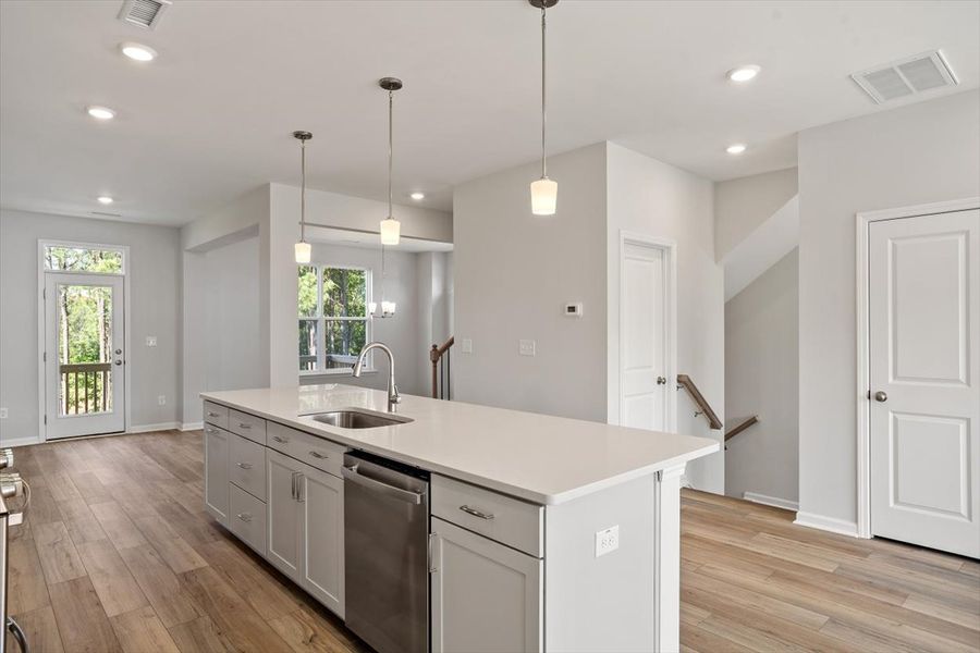 Furnished interior view inside a new home in Sweetbrier, Durham (Image 12).