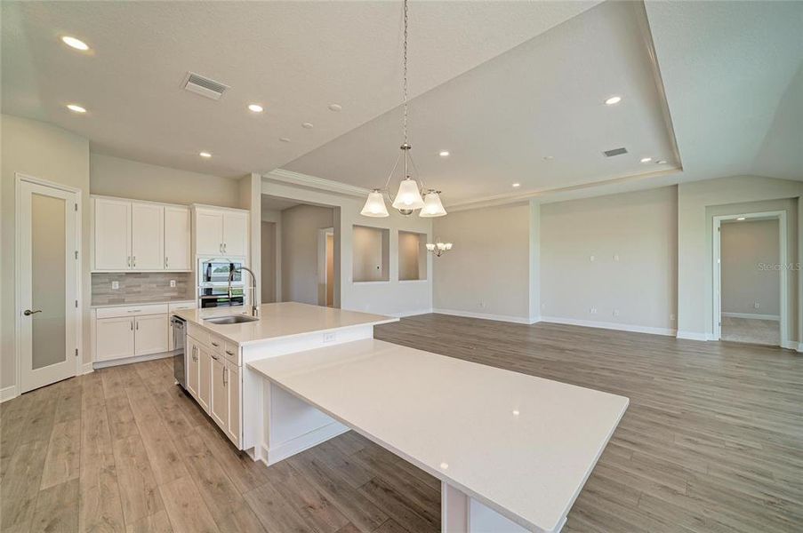 Furnished interior view inside a new home in Pasadena Ridge, Dade City (Image 11).