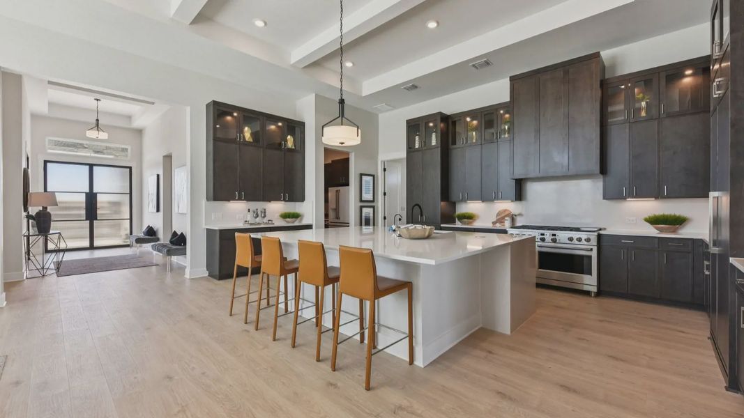 Representative furnished interior of a home built from the Franklin by Chesmar Homes in Feathergrass, Florence (Image 11).
