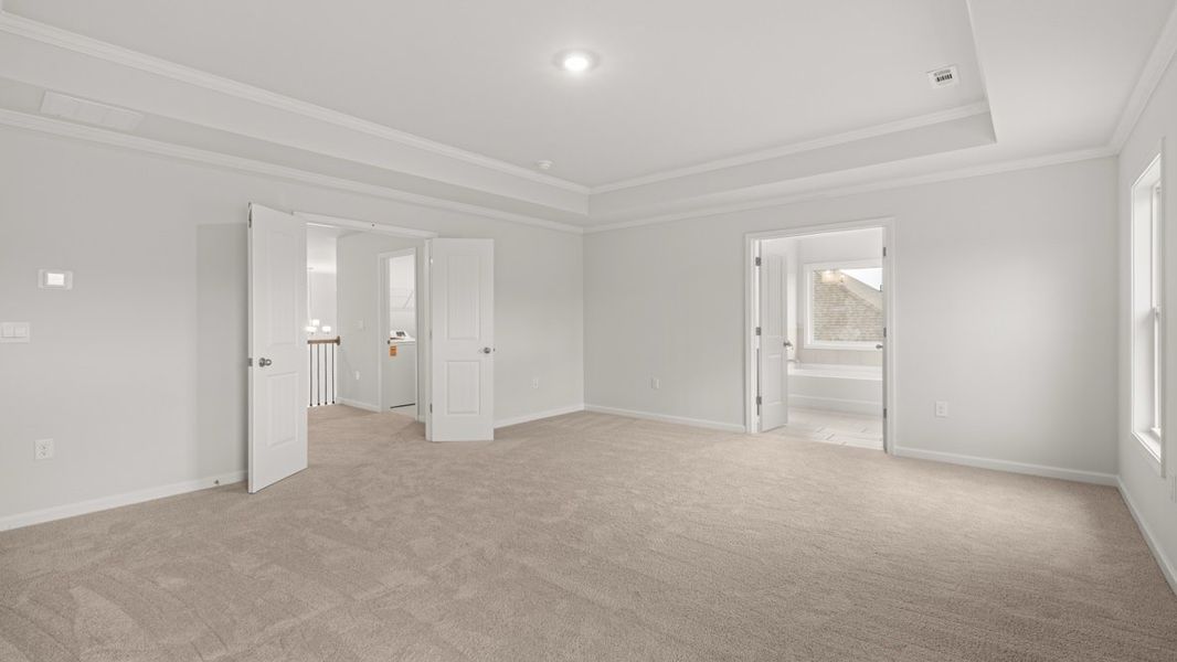 Spacious, unfurnished interior of a new home in Thalley Creek Estates, Cumming (Image 21).