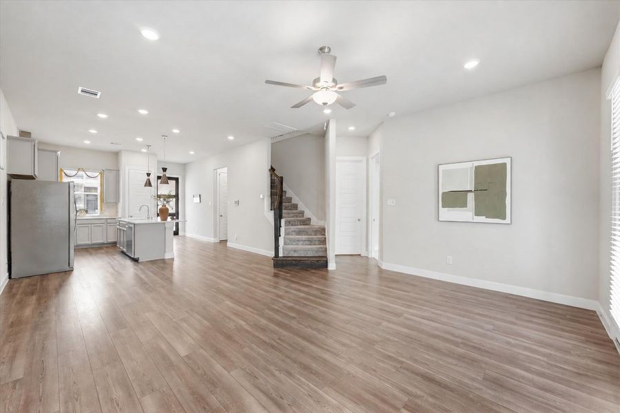 Dining Area sits just off the kitchen, offering a bright, practical setting for everyday meals and gatherings.