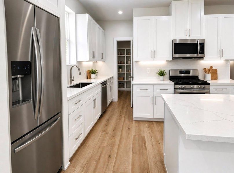 Appliances will be installed before the closing