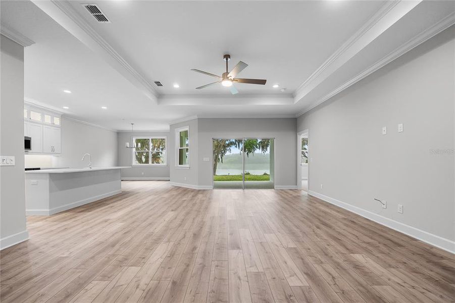 Spacious, unfurnished interior of a new home in , Mulberry (Image 12). Spacious, unfurnished interior of a new home in , Mulberry (Image 12).