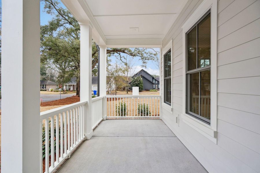 Exterior details and patio area of a home in , Mount Pleasant (Image 36).
