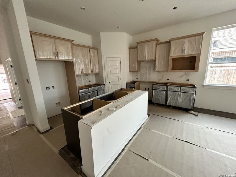 In-progress construction of a new home in Legacy at Lake Dunlap, New Braunfels, TX (Image 16).