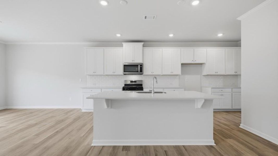 Furnished interior view inside a new home in Hamptons at Riverwood South, Dallas (Image 8).